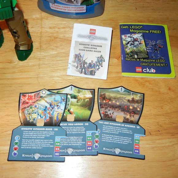 LEGO knights Kingdom Sir Rascus with 3 cards 8793 - Picture 3 of 3